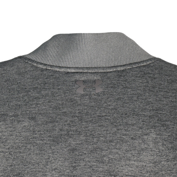 Under Armour Sweater Mens Medium Gray Fleece Lined 1/4 Zip Jacket Sweatshirt - Picture 6 of 7